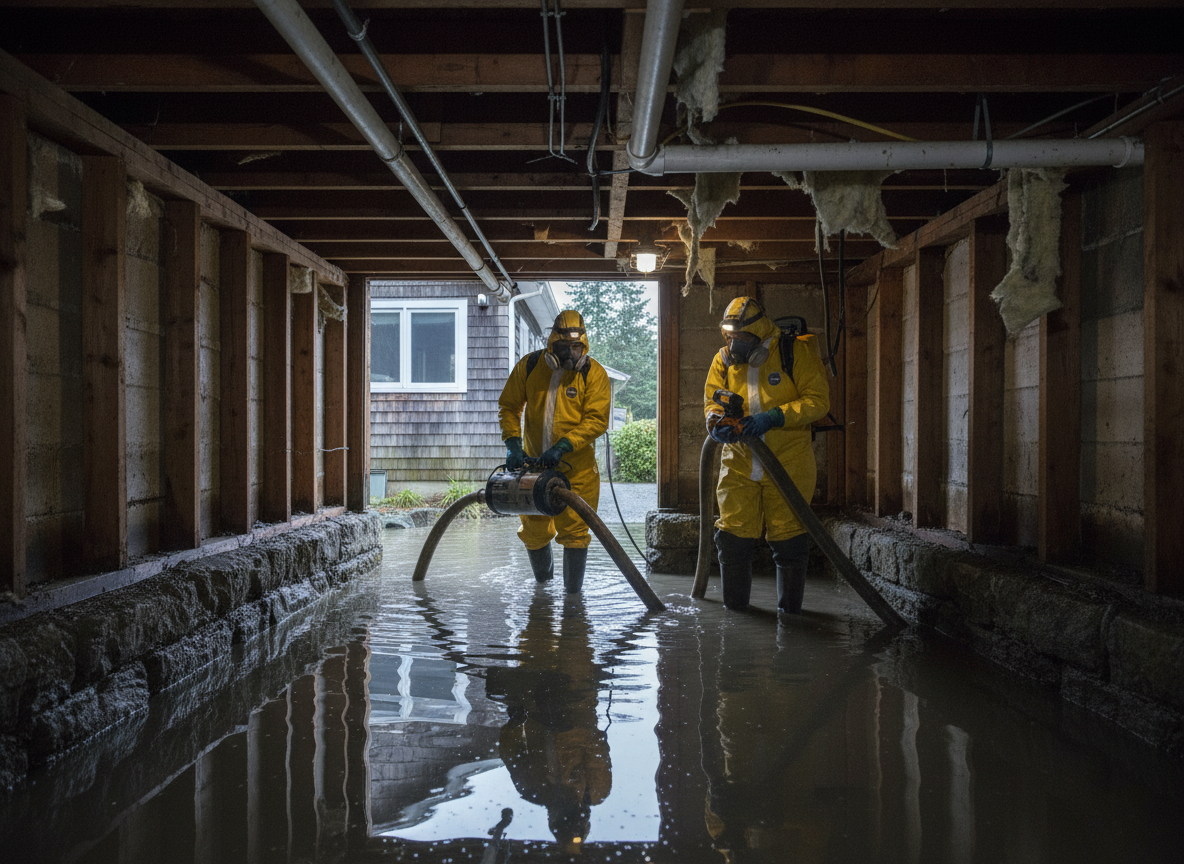 Cost Guide for Drying Out Flooded Crawl Spaces in Camano Island Homes