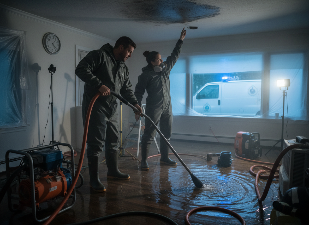 Water Damage Restoration in Everett
