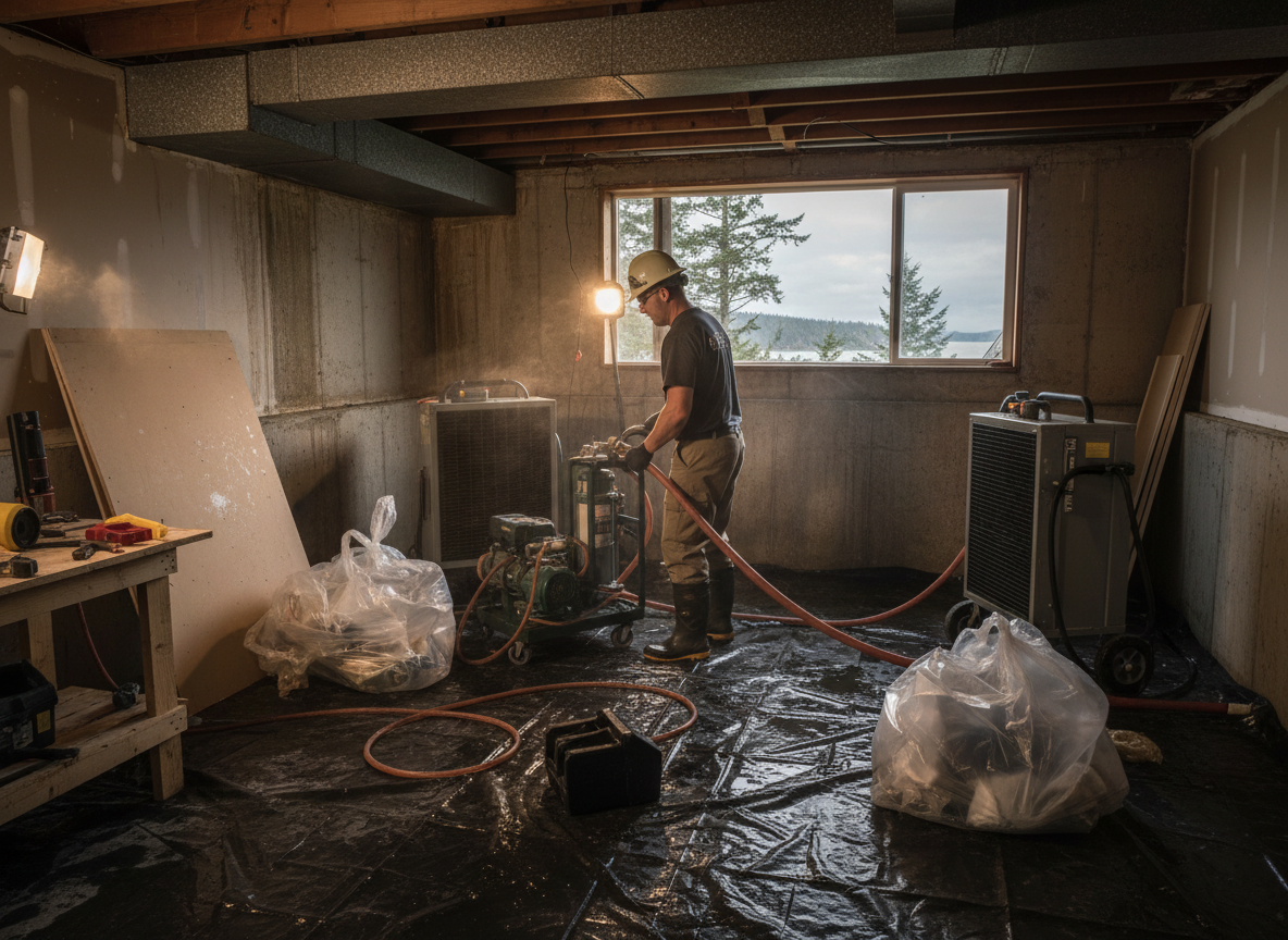 Water Damage Mitigation in Camano Island, WA